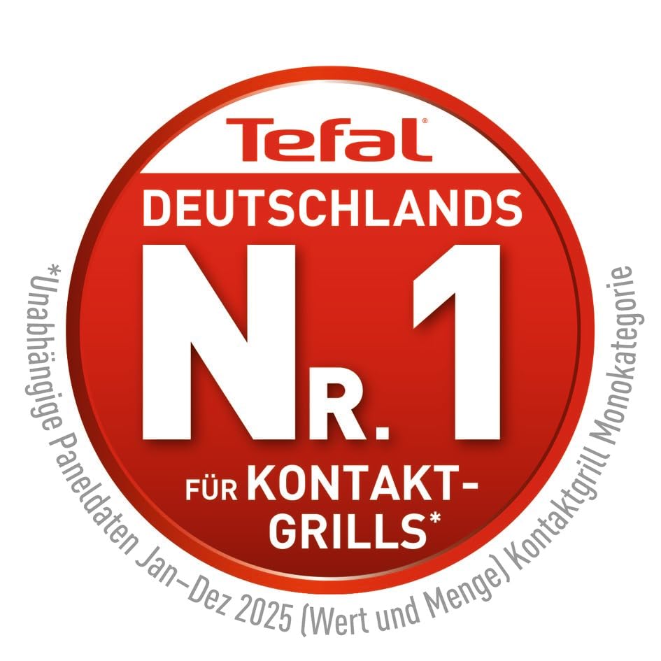 Tefal OptiGrill Elite Grill de contact, 12 programe de grătar electrice automate, display digital cu indicator de nivel de gătire, plăci detașabile, grătar electric, oțel inoxidabil, GC750D16
