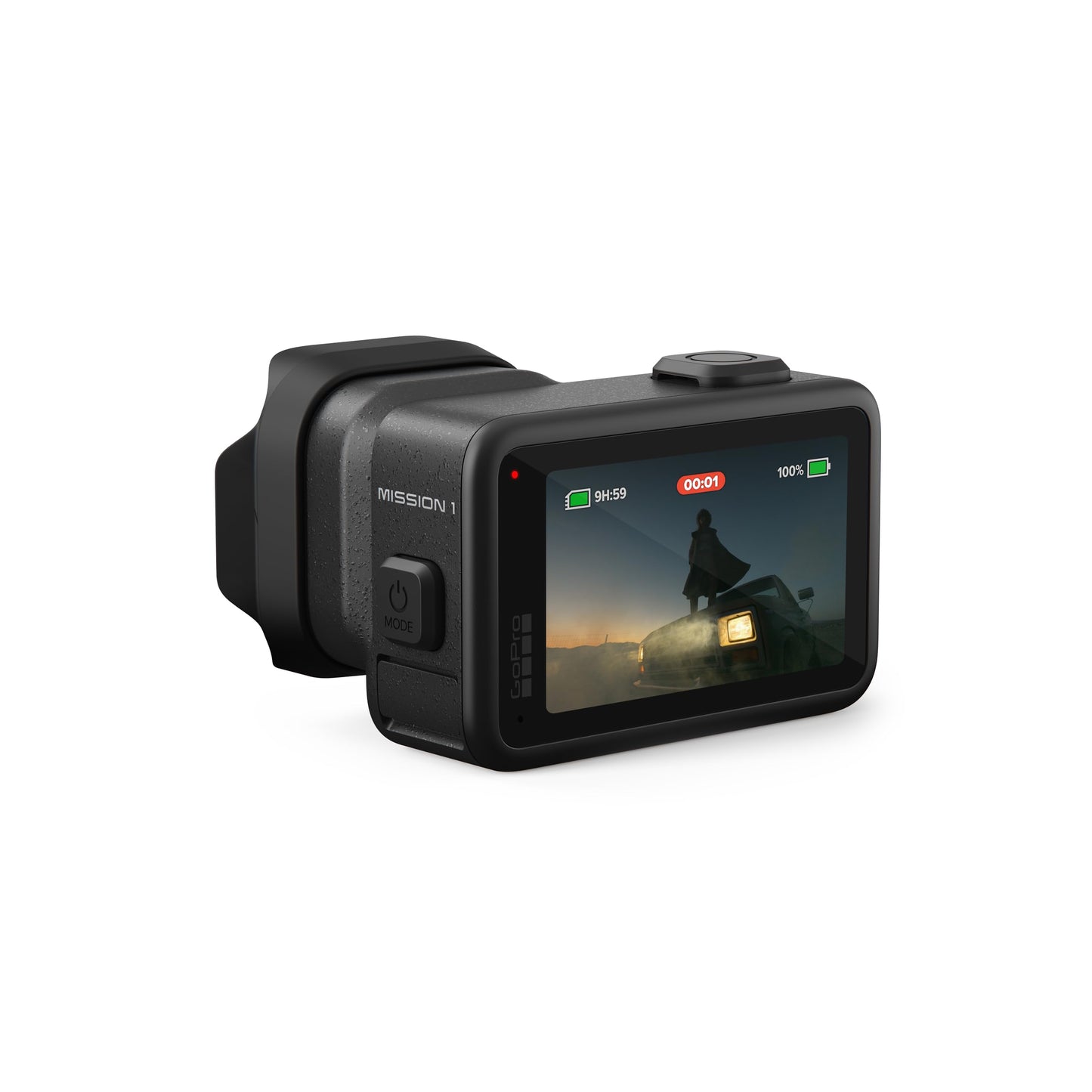 GoPro Mission 1 - Cinema-quality action camera with 8K30 video, 50MP photos, 1-inch sensor, excellent low-light performance, HyperSmooth stabilization and live streaming - CHDHW-001-RW
