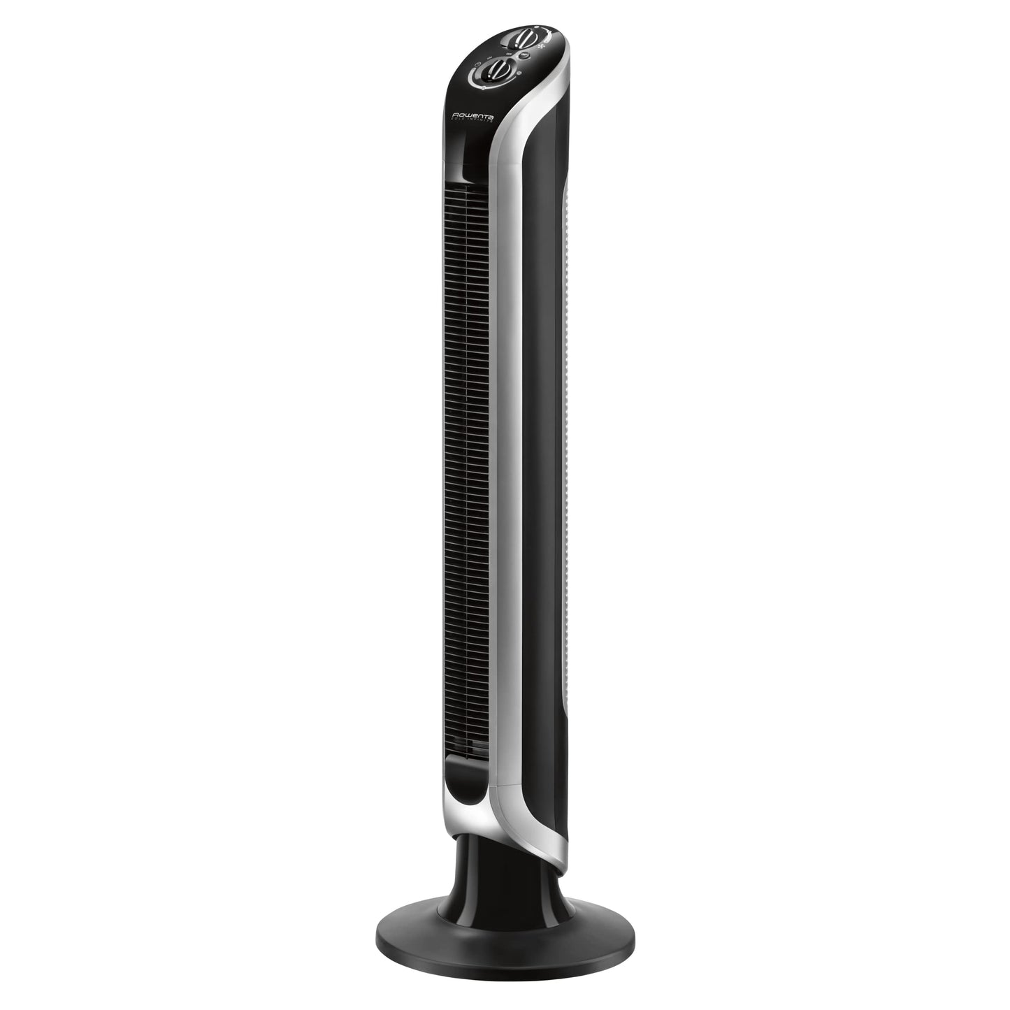 Rowenta VU6620 Eole Infinite tower fan | powerful | quiet at just 43 dB(A) | low energy consumption | 3 speeds | horizontal oscillation | Timer | Black - VU6620F2