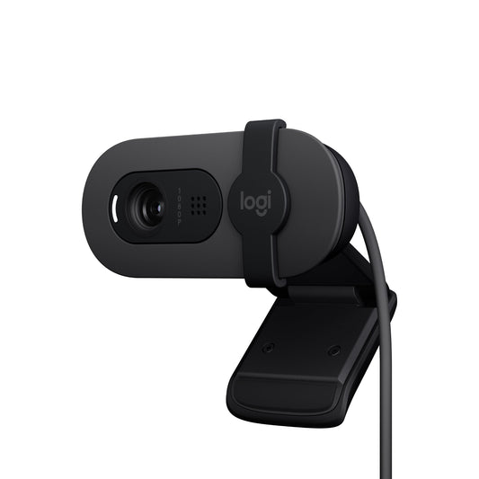 Logitech Brio 100 Full HD-Webcam für Meetings und Streaming  960-001585