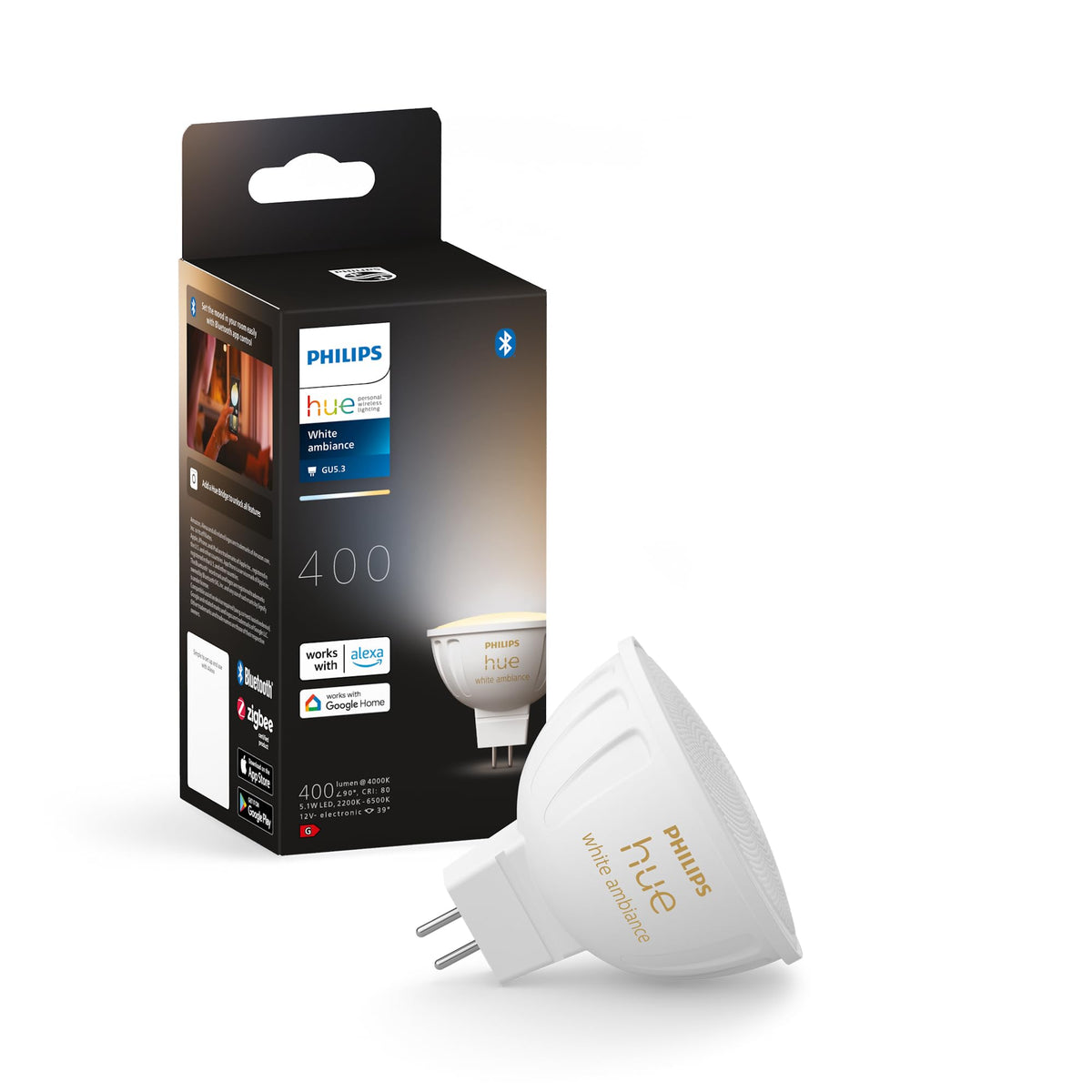 Philips Hue MR16 LED Lamp - 929003575201