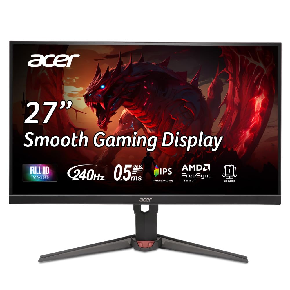 Monitor de gaming Acer Nitro XV270 W3 27 Zoll (68,6 cm) Full HD 240Hz