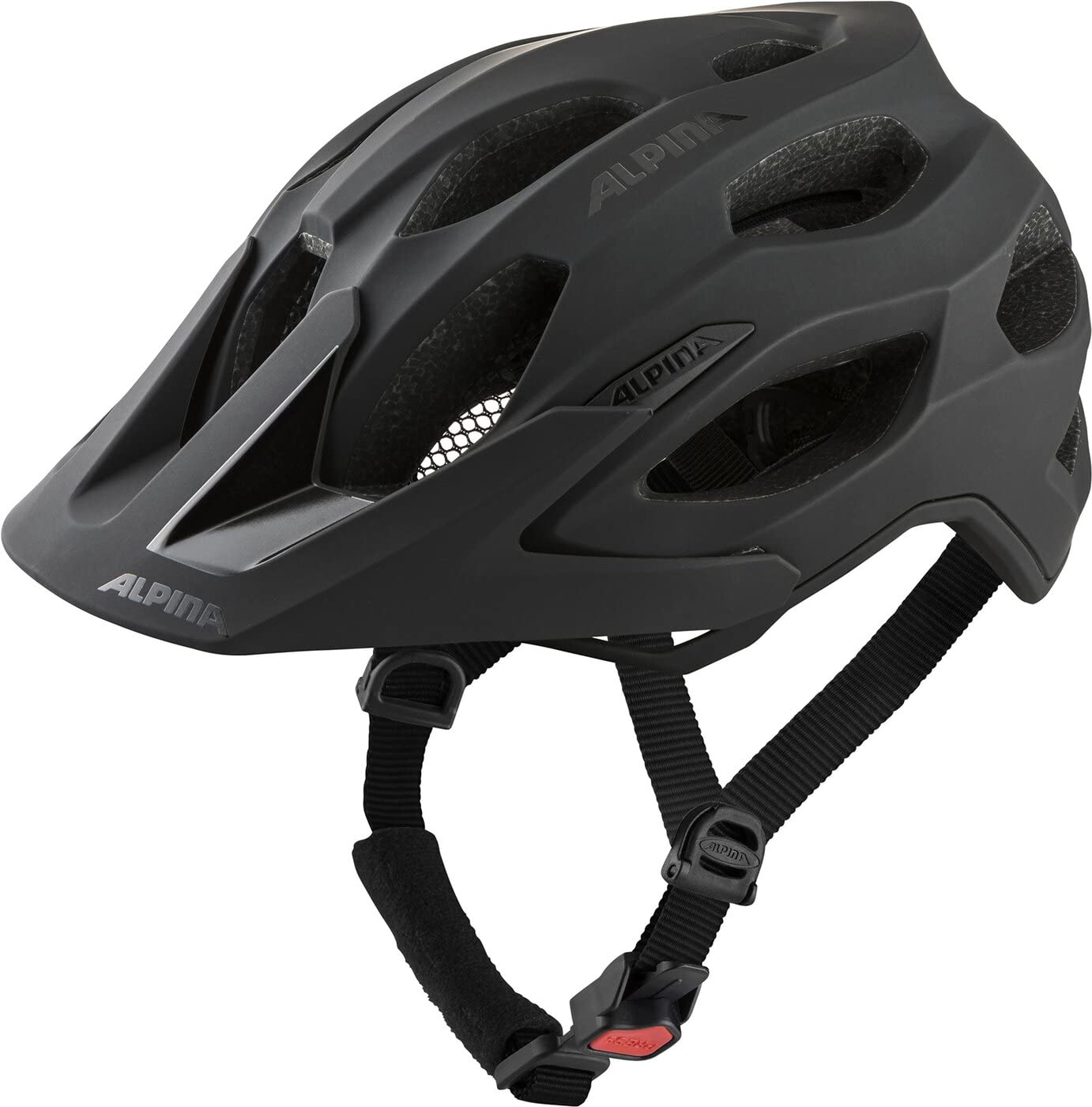 ALPINA Carapax 2.0 MTB bicycle helmet, black matt, 52-57 cm - A9725133