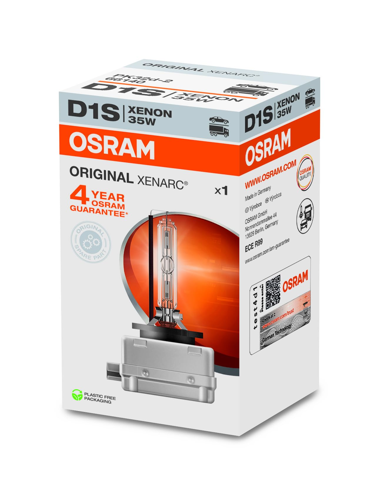 Osram XENARC ORIGINAL D1S HID - 66140