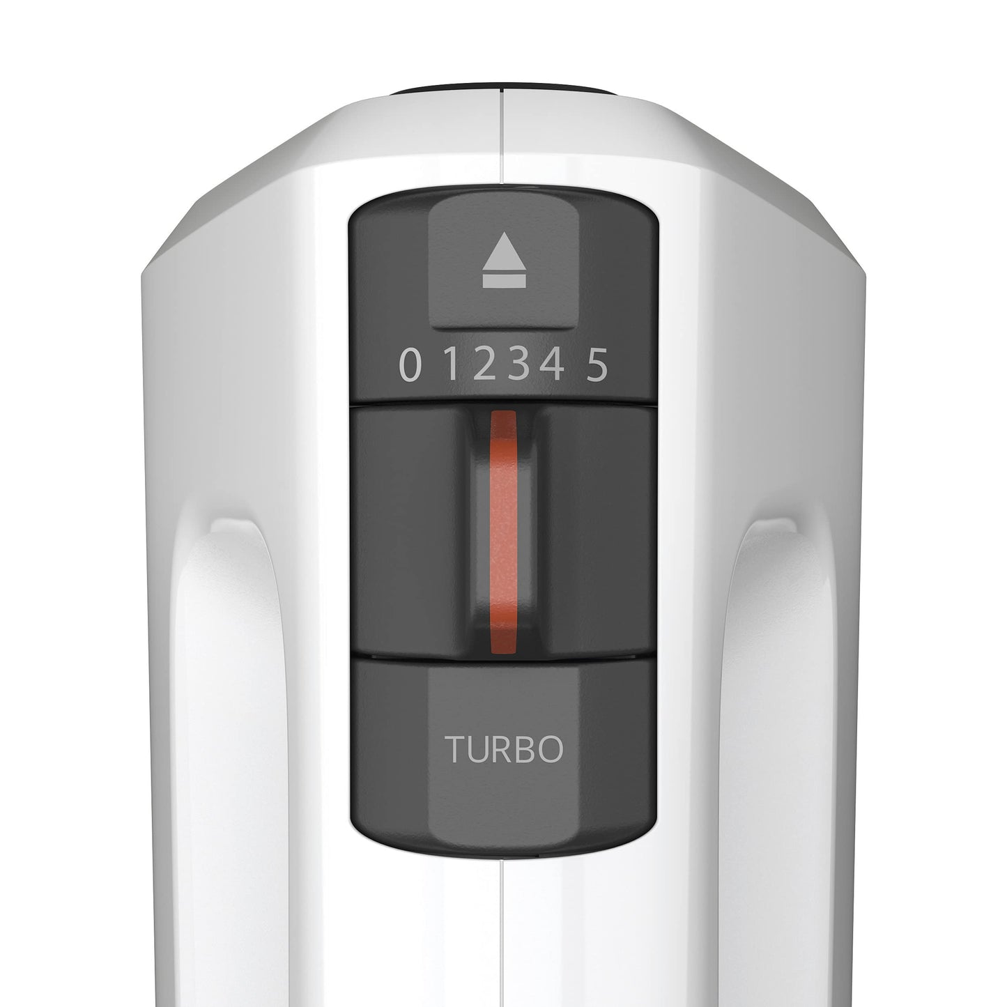 Krups 3 Mix 4000 hand mixer, 450 watts, robust design, variable speed control, turbo and ejection function, including 2 beaters and 2 dough hooks, white/gray, GN4001