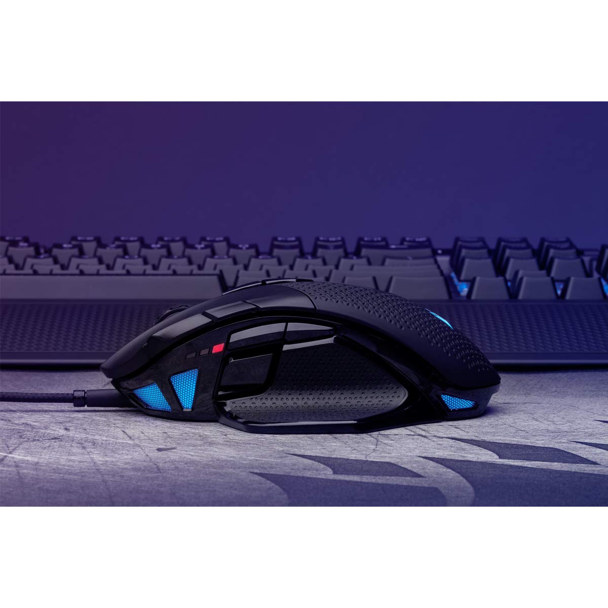 Corsair NIGHTSWORD RGB Mouse de gaming cablat FPS/MOBA - Negru - CH-9306011-EU