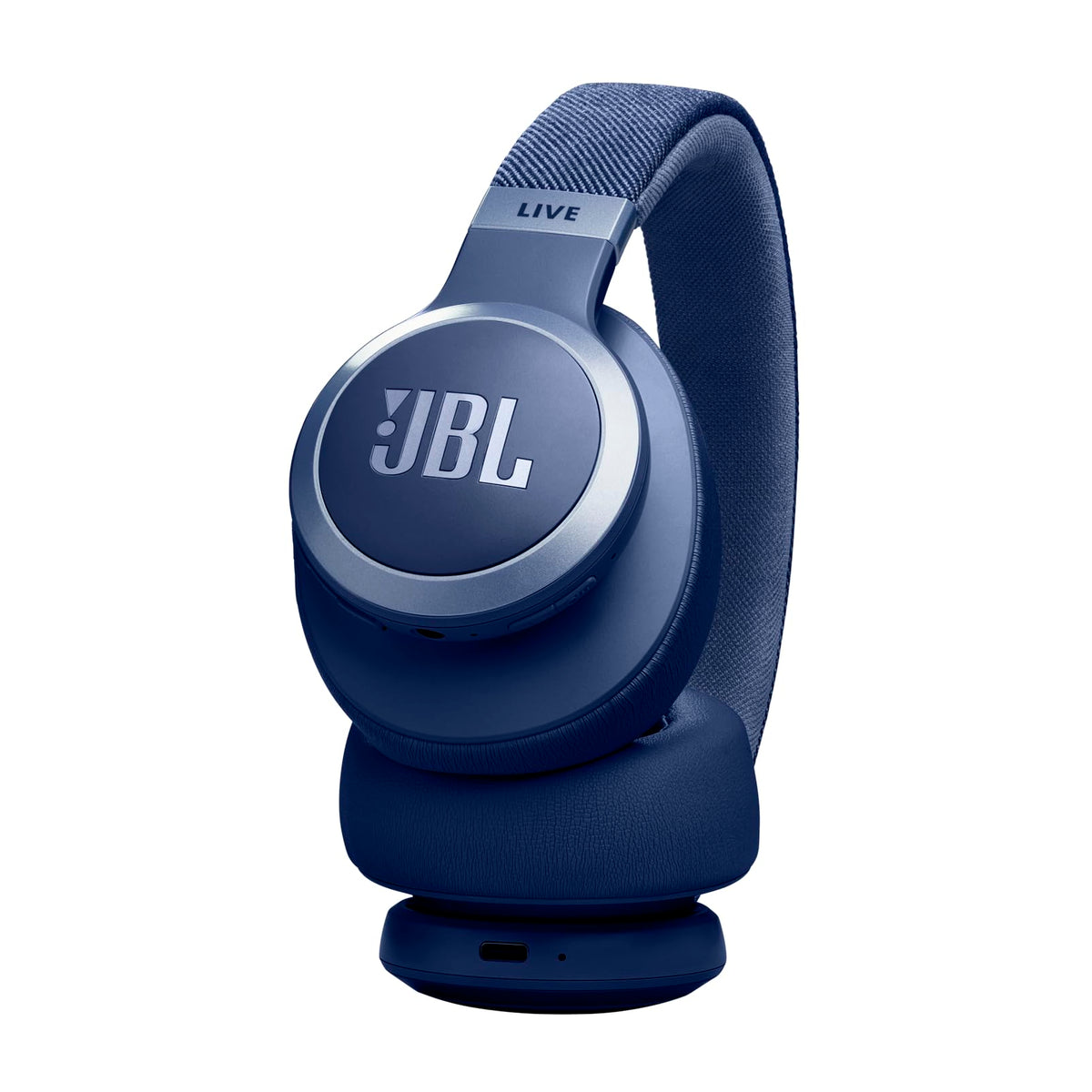 JBL Live 770 NC – Bluetooth Over-Ear Headphones with Adaptive Noise Cancelling – Wireless Earphones with JBL Signature Sound and Voice Assistant – Long Music Enjoyment for up to 65 Hours – In Blue - JBLLIVE770NCBLU