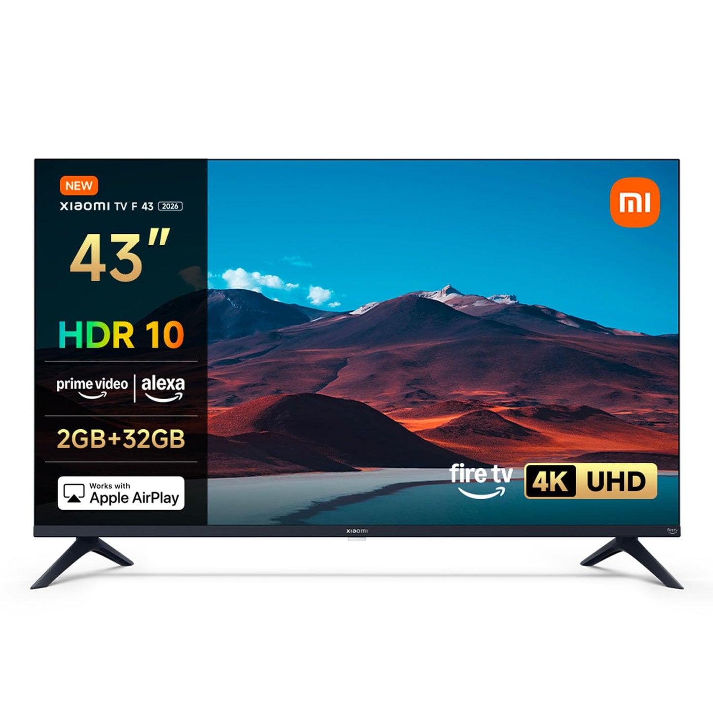 Xiaomi TV F 43 Black (L43MB-FAEU)