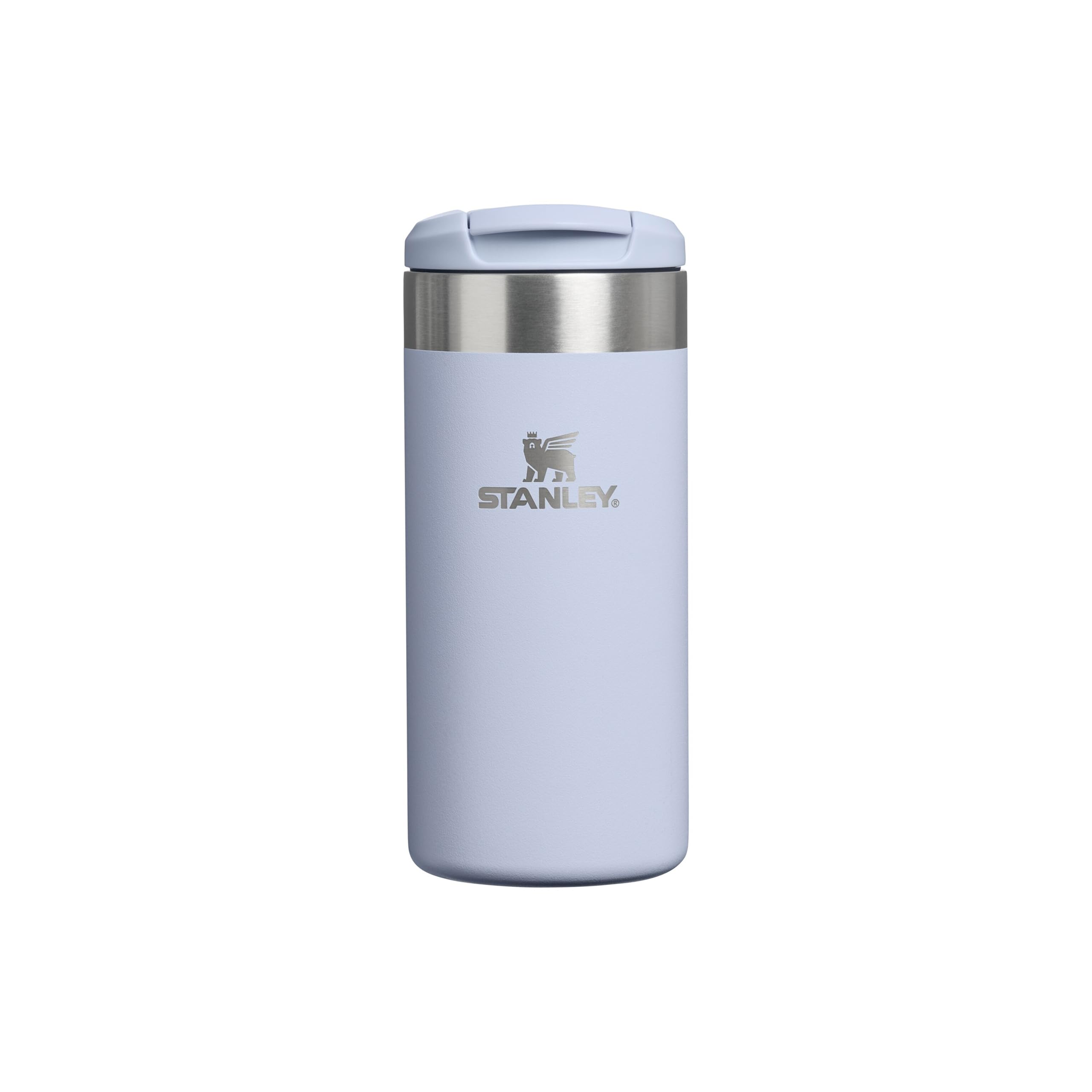 Stanley 1913 Aerolight Transit Thermo Mug 0.35L - Keeps Hot for 4 Hours - Dishwasher Safe - Coffee Mug To Go Leak-Proof - Compatible with Common Car Drink Holders - Dew Drop - 100000111767