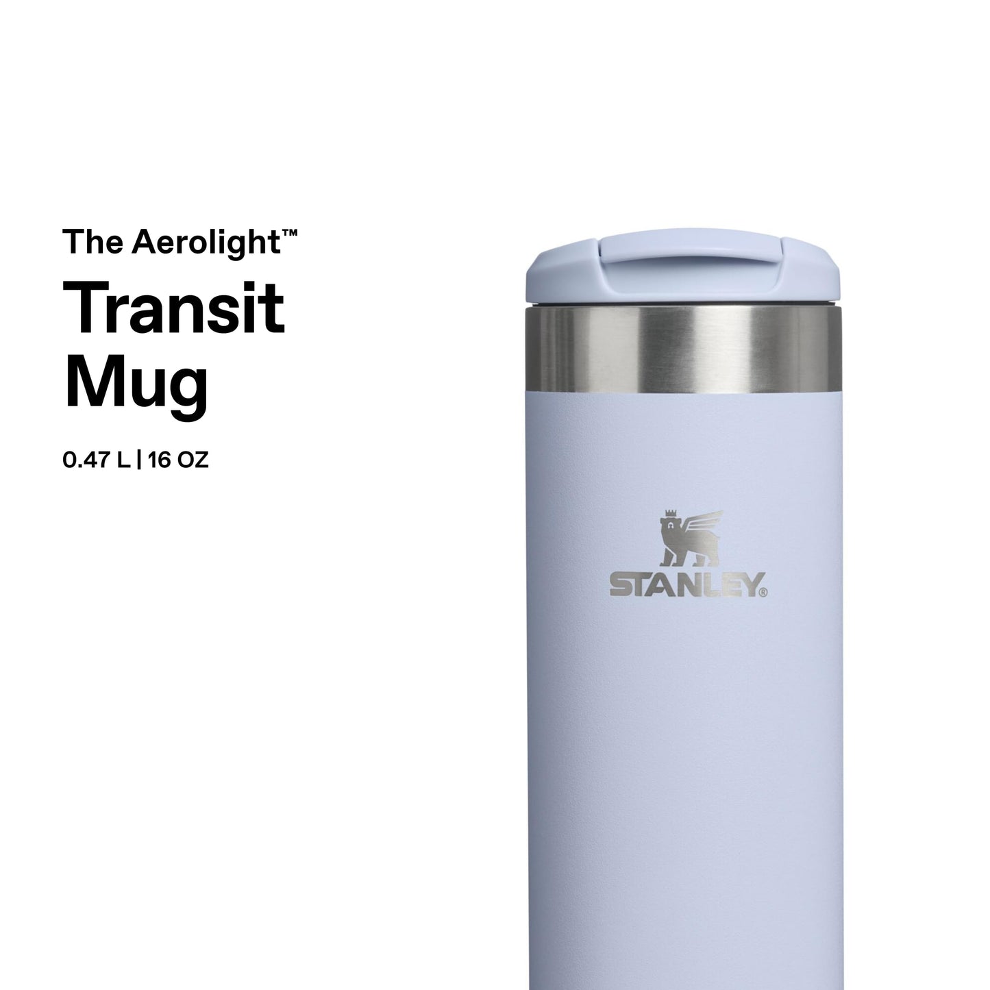 Stanley 1913 Aerolight Transit Thermo Mug 0.47L  Dew Drop