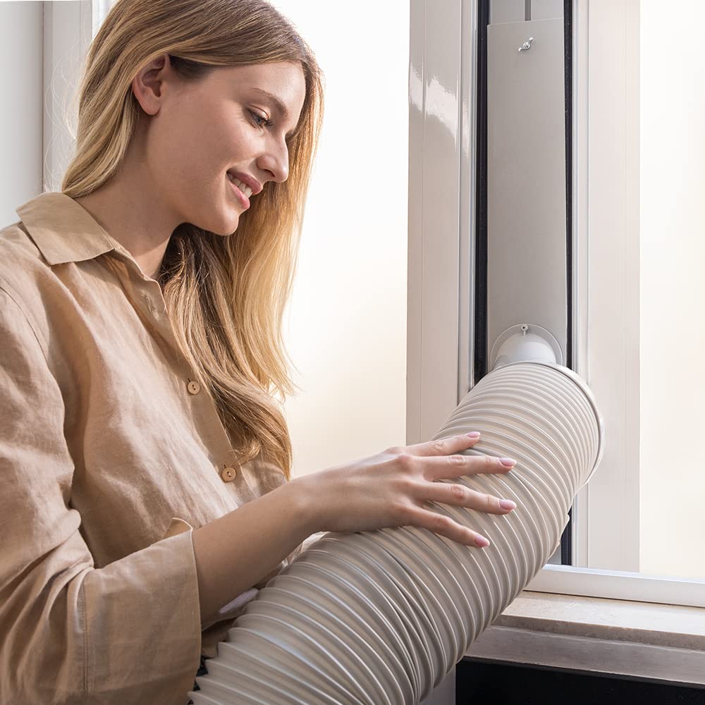 Cecotec portable air conditioner connected to remote control and WiFi Forceclima 7500. 7000 BTU, touch control and LED screen, timer, coverage of up to 20 m2 - 08172