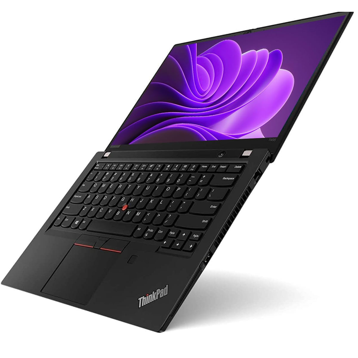 Lenovo Thinkpad T490 Laptop de afaceri, 14 inch FHD (1920 x 1080), Intel Core i5-8365U, 16 GB RAM, 256 GB SSD, layout US QWERTY, Windows 11 Pro (Recondiționat)