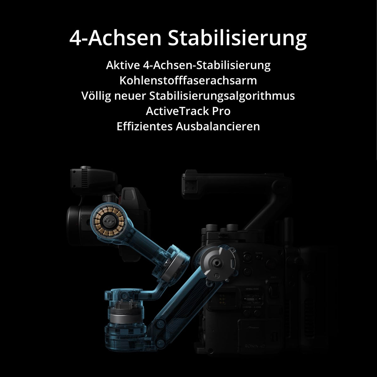 DJI Ronin 4D-8K Full-Frame Cinema Camera with 4-Axis Stabilization, 8K/75fps, LiDAR Focus and Wireless Transmission, Highly Integrated Modular Design, PROSSD 1 TB, Professional Cinema Camera - CP.RN.00000351.01