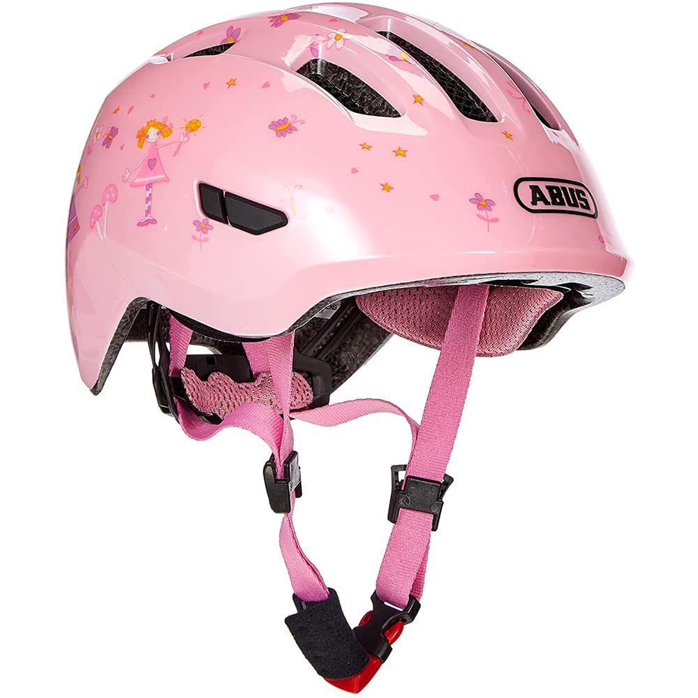 ABUS Unisex Bicycle Helmet, Pink (Rose Princess), M (50-55 cm) - 67251