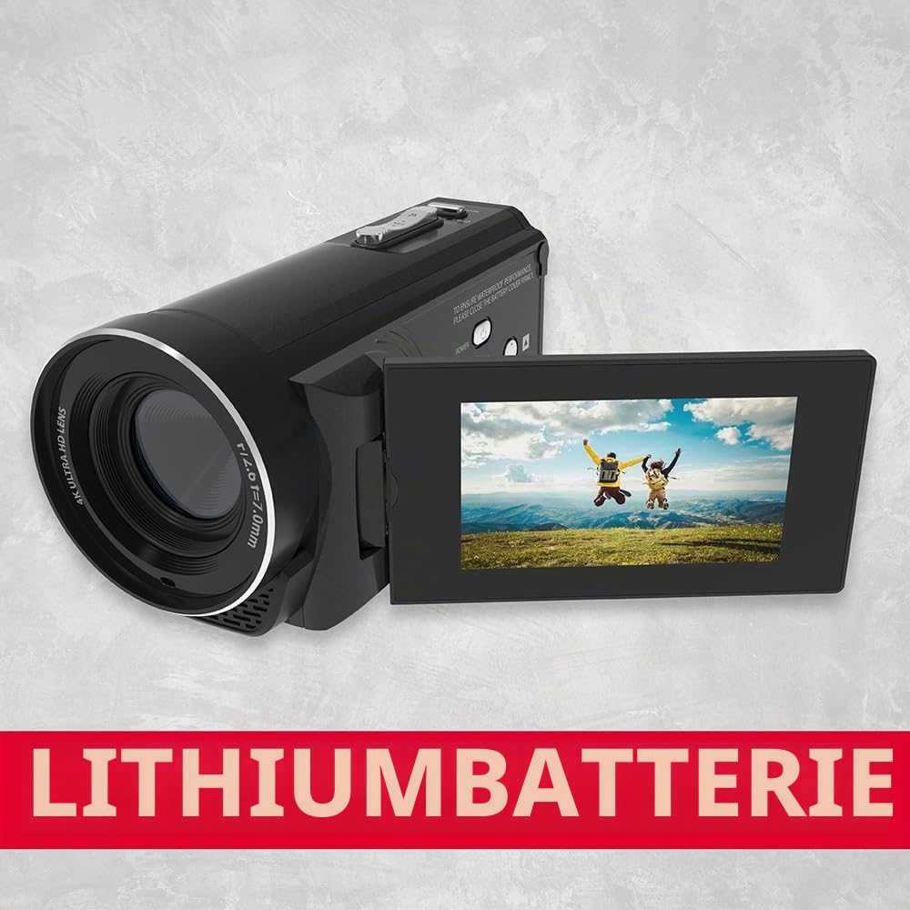AGFAPHOTO Realimove CC4000W Camcorder Waterproof 4K