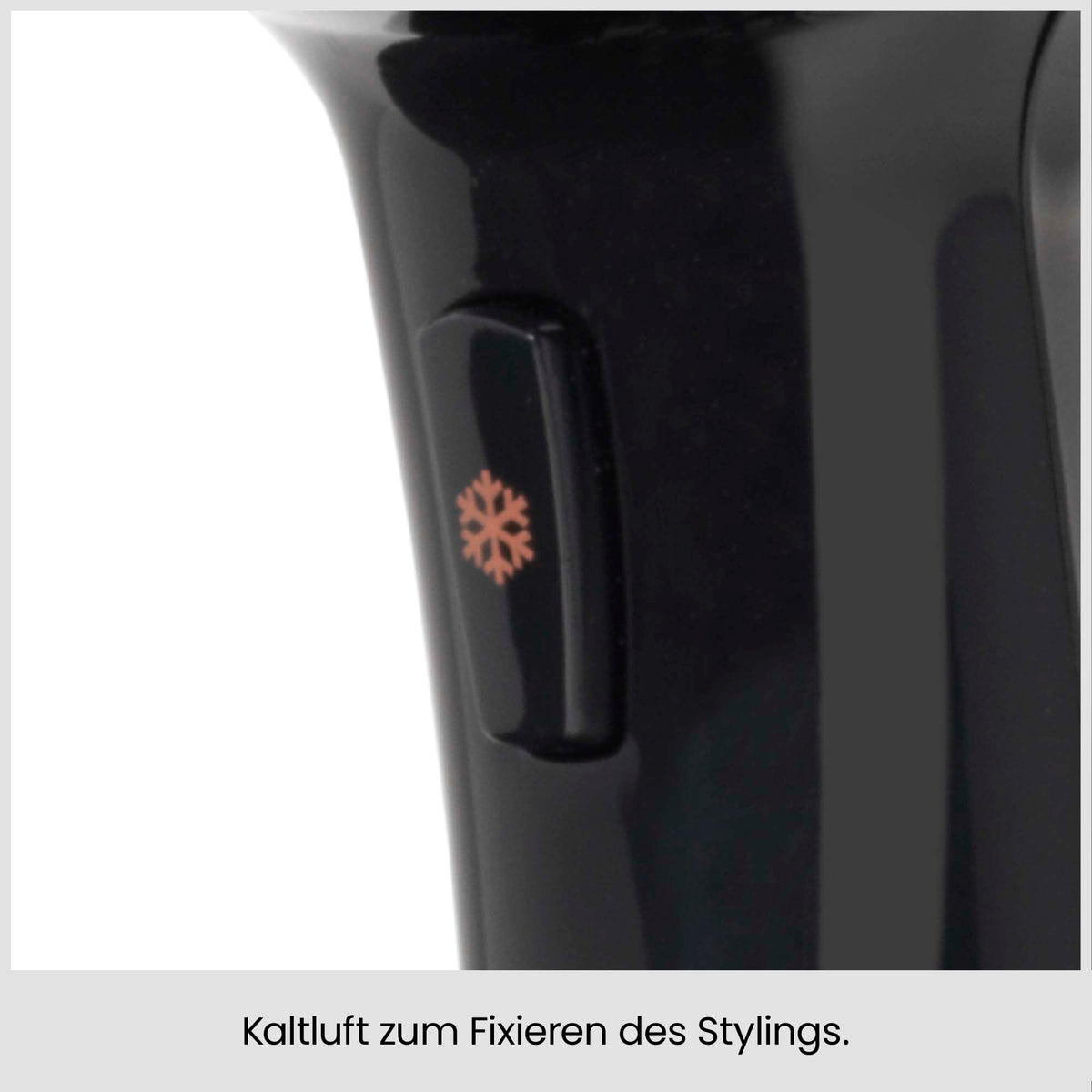 BaByliss Hair Dryer Cordkeeper – Powerful 2000W hairdryer with a unique 1.65m cord retraction, ion technology with anti-frizz, 3 heat settings & 2 speed settings, Black, D373E