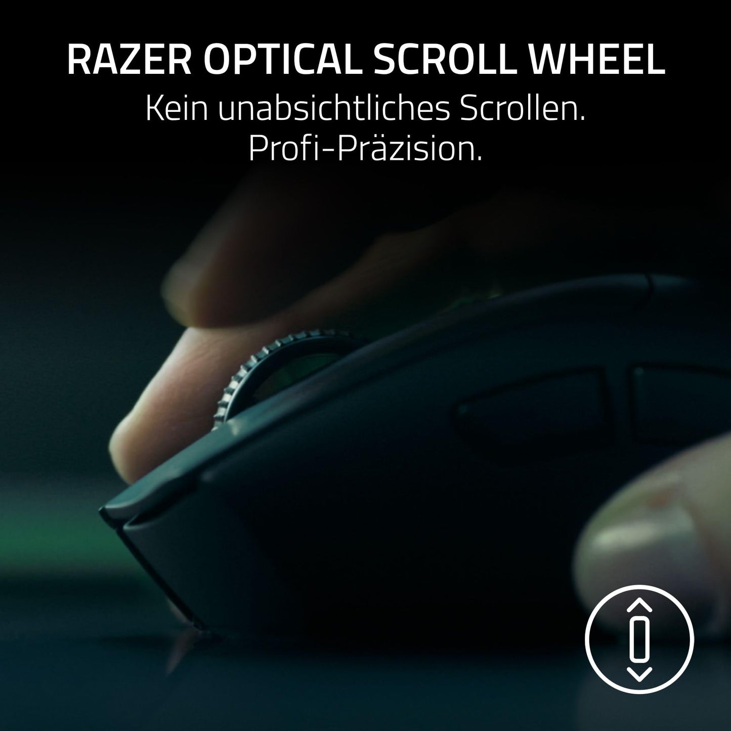 Razer DeathAdder V4 Pro - Ultralight wireless ergonomic e-sports mouse - 56g light - 2.4 GHZ Hyperspeed - Focus Pro 45K Optical Sensor - up to 8K Hz polling - Mouse Switches Gen-4 | Black - RZ01-05330100-R3G1