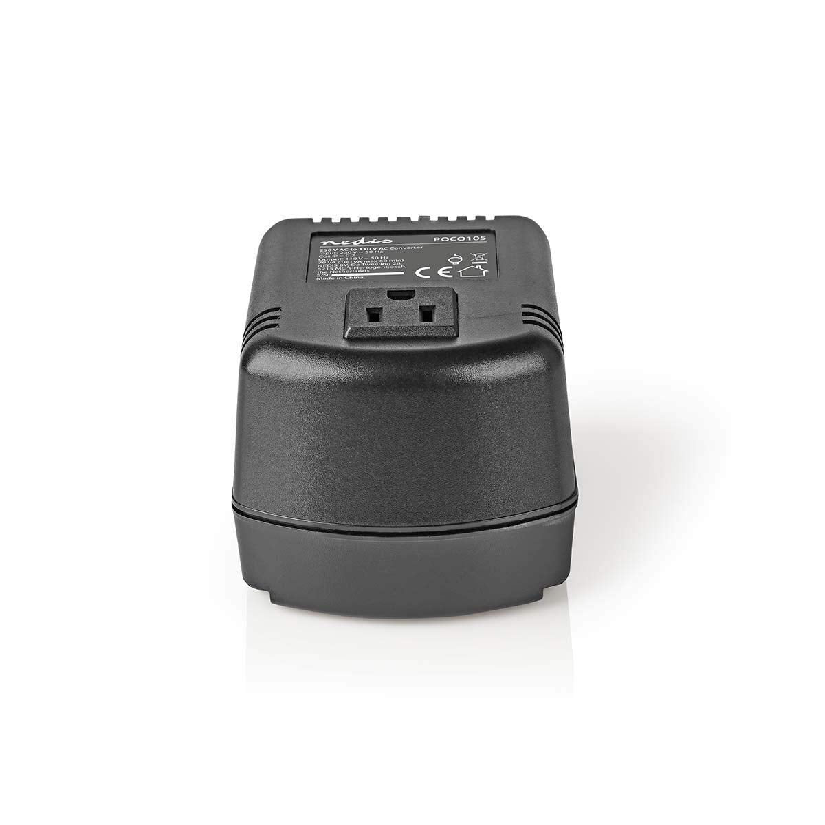 Invertoare - Alimentare de rețea - 230 V AC 50 Hz - 100 W - Contact de protecție - Negru - POCO105