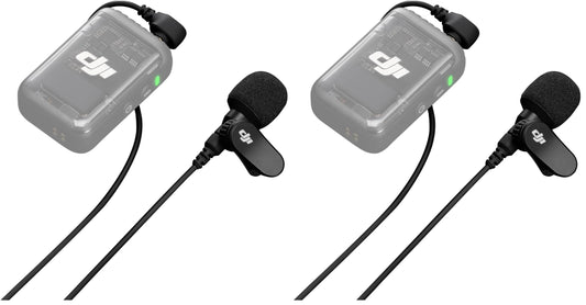DJI Lavalier Mic, Compatible Mic 2, Mic (Pack of 2) - CP.RN.00000331.01