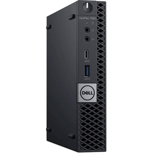 Mini PC Desktop PC Dell Optiplex 7060, processor Core i5-8400T, RAM 16 GB, SSD hard drive 256 GB NVMe, Win 11 Pro (refurbished) - DELL7060-MINI-I5-8400T-16-256