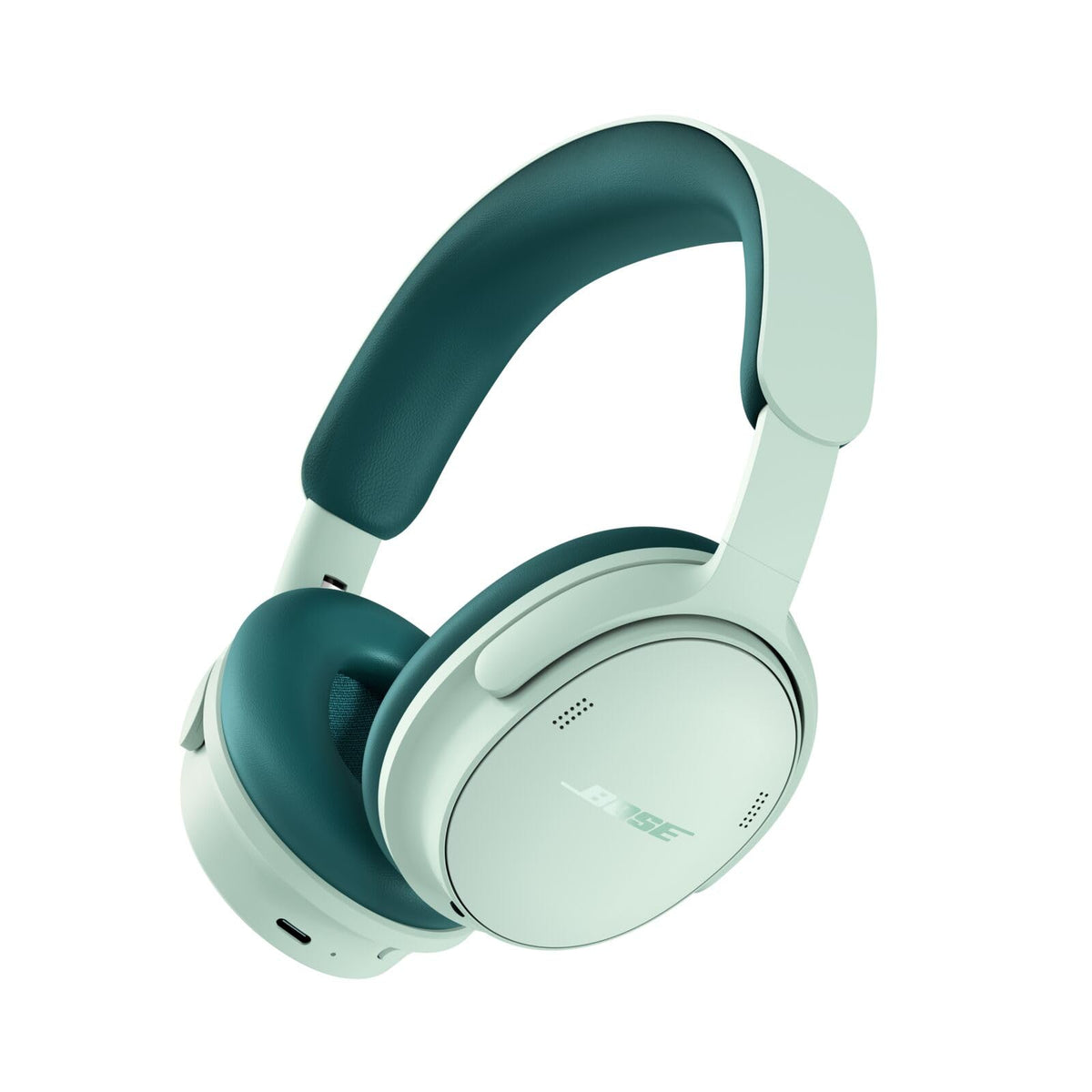 Bose QuietComfort Căști (a 2-a generație) – Căști wireless over-ear, anulare activă a zgomotului, microfon, sunet 360 grade, încărcare USB-C, audio fără pierderi, până la 24 de ore de redare, mentă cu picături de rouă - 895491-0400