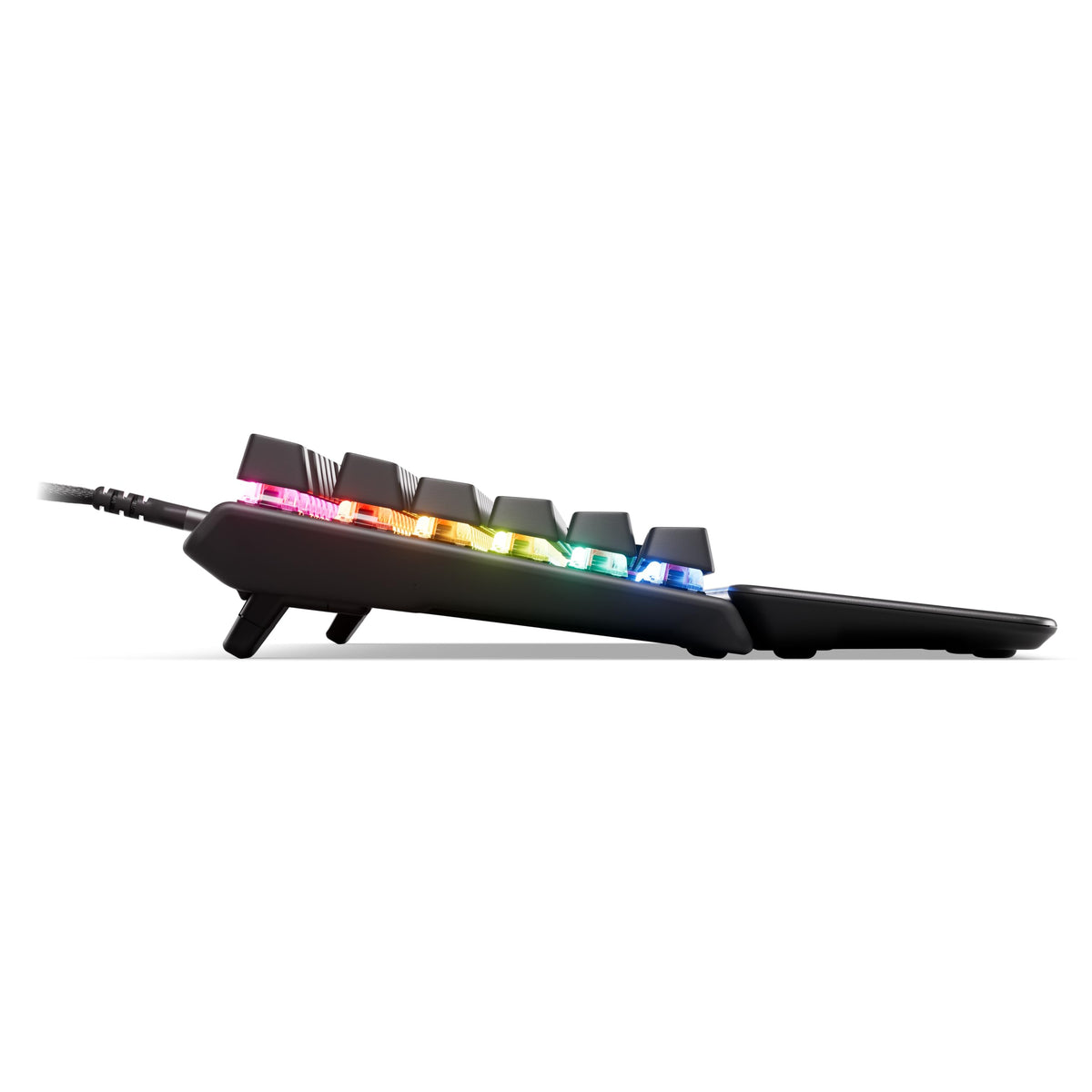 SteelSeries Apex Pro Gen 3 - Tastatur pentru gaming - Switch-uri Hall Effect; OmniPoint 3.0 - Actuare ajustabilă - Presetări pregătite pentru joc - Trigger rapid, Mod de protecție, Rapid Tap/SOCD - QWERTY în engleză - 64661