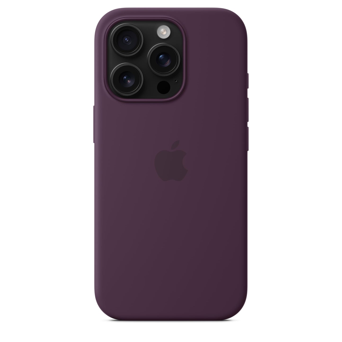 Apple iPhone 16 Pro Silicone Case with MagSafe - Plum  - MYYM3ZM/A