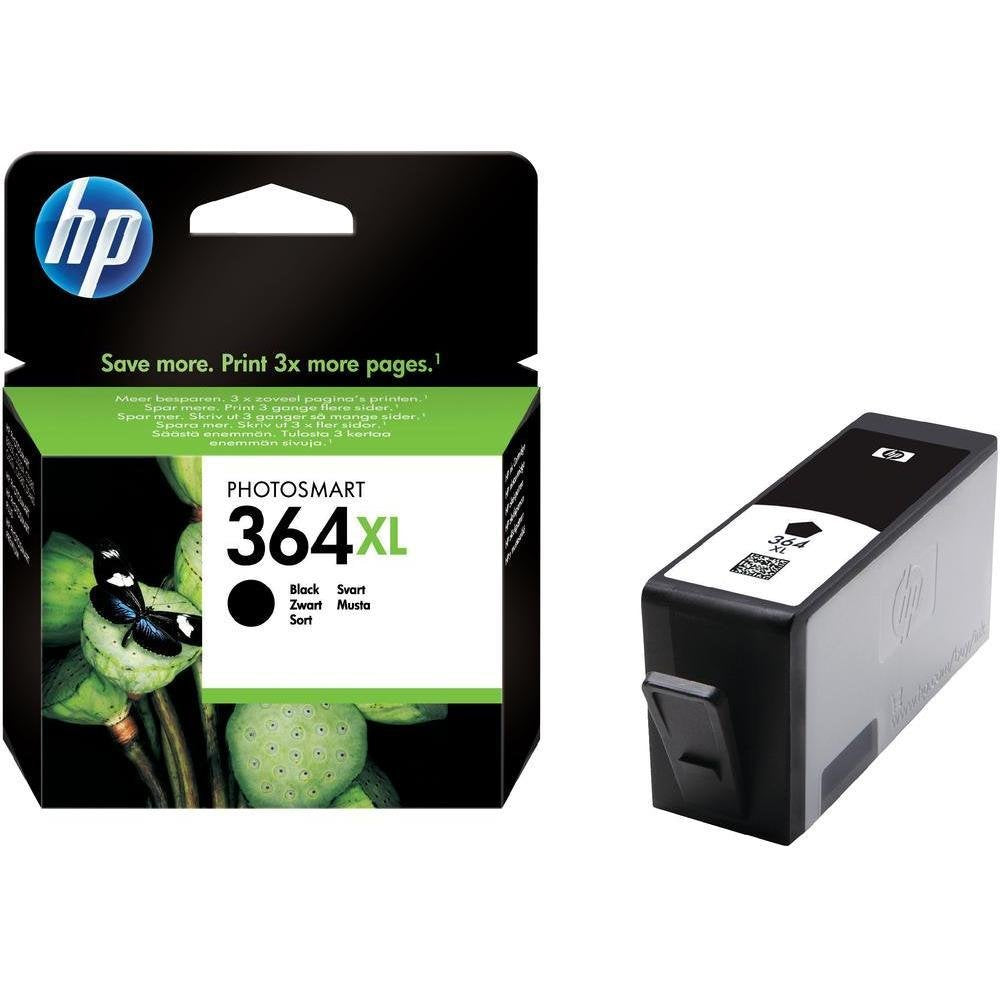 HP 364XL Black Original Ink Cartridge, high yield - CN684EE