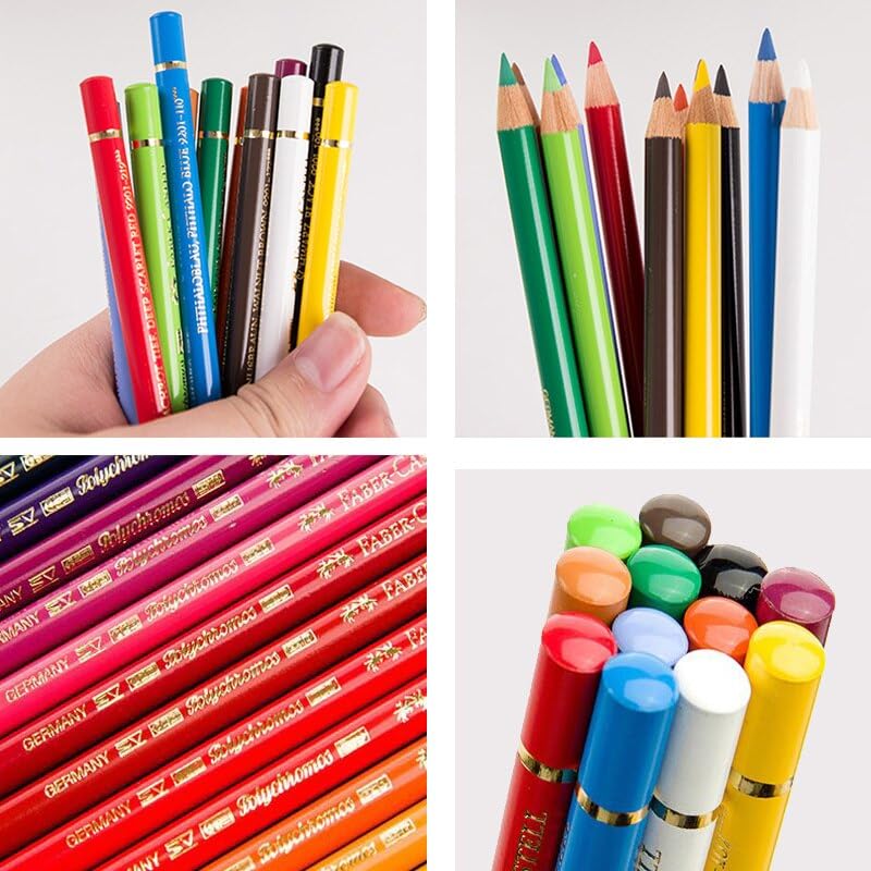 Faber-Castell - Polychromos colored pencils set 24 colors metal case - 110024