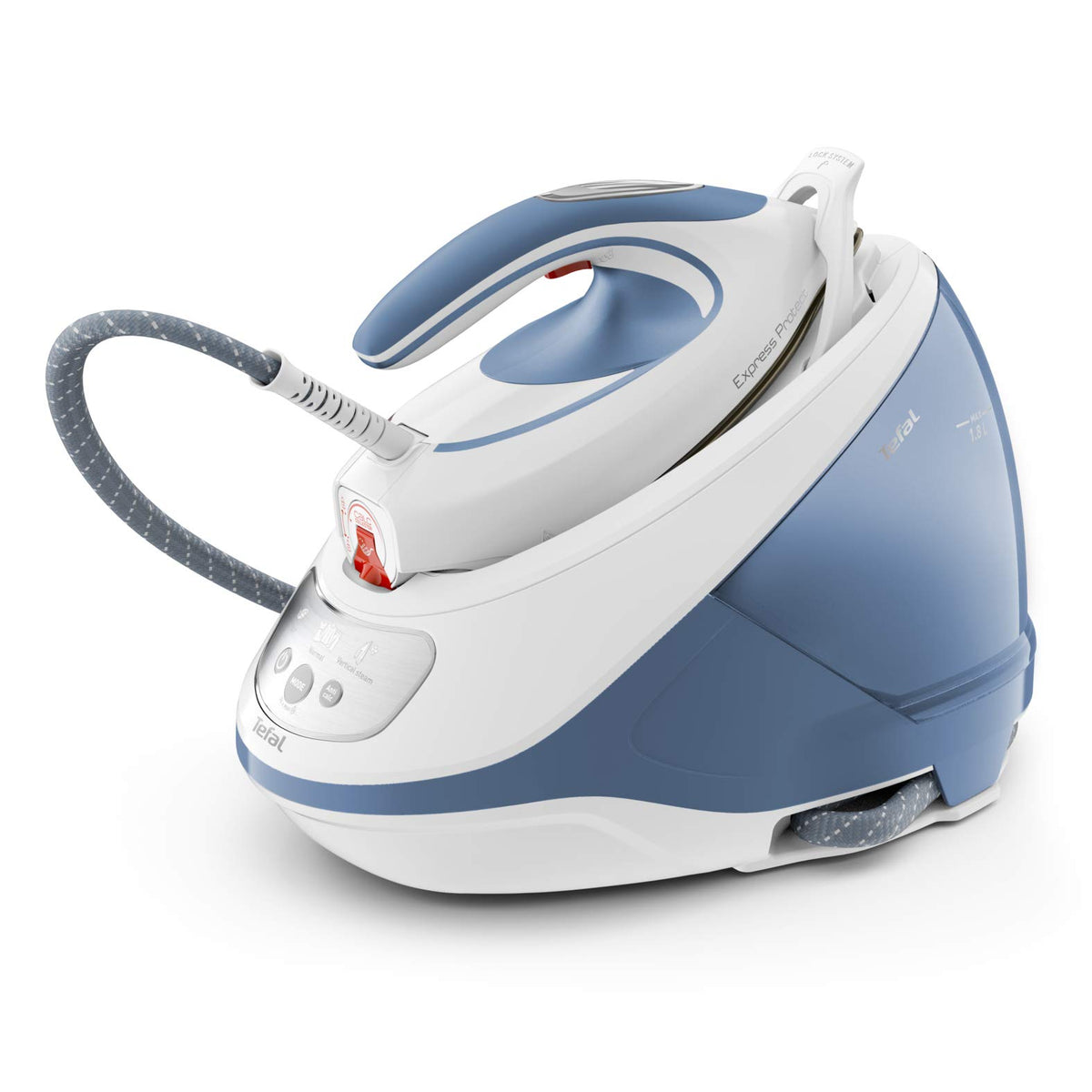 Tefal Stație de călcat cu aburi Express Protect, putere mare de 7,5 bari - SV9202