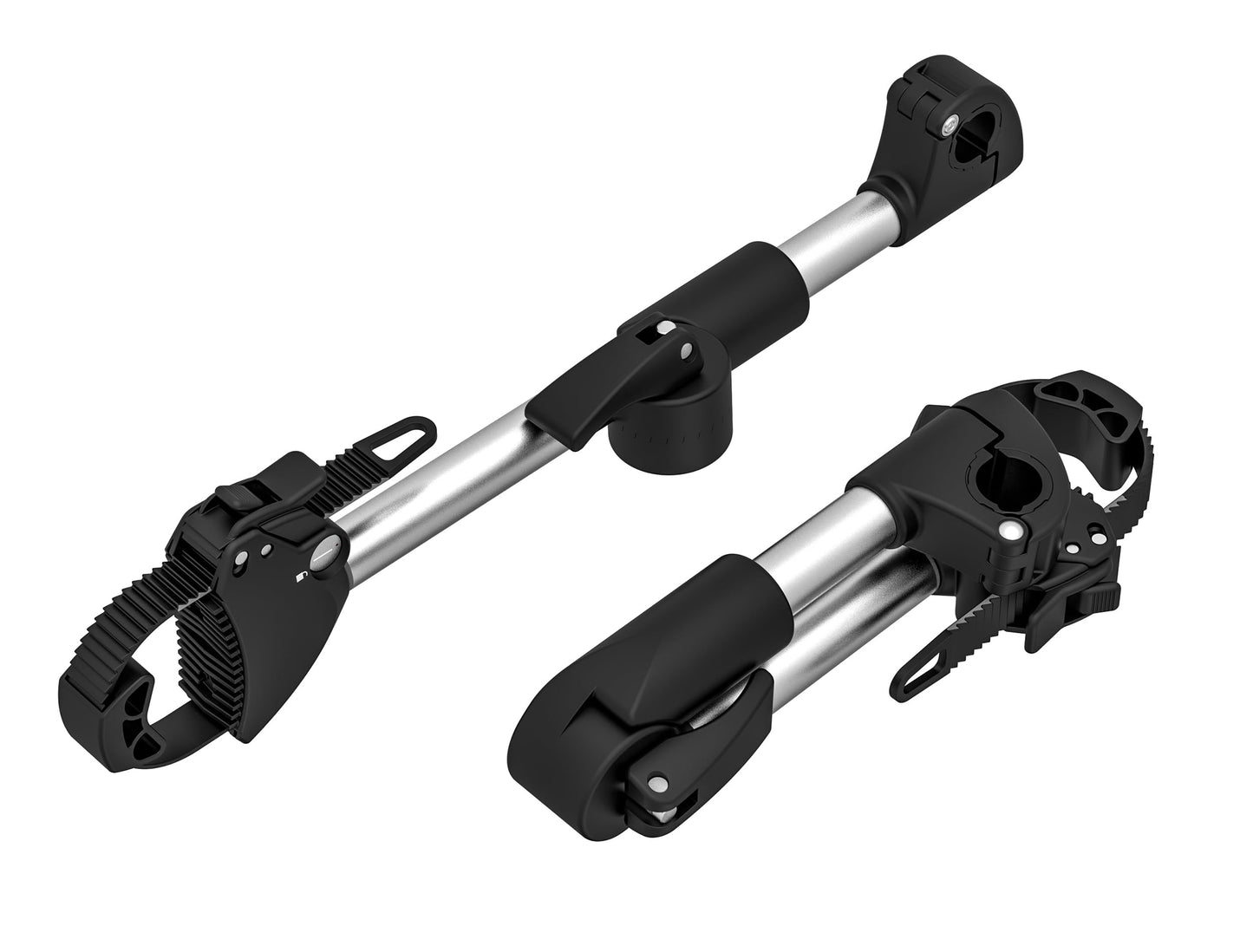 EUFAB 11248 Adjustable strap frame holder 40cm, black/silver
