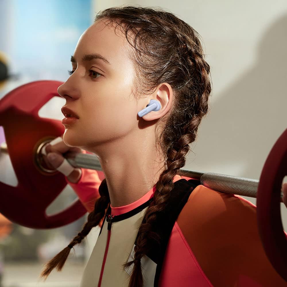 HUAWEI FreeBuds 5i Wireless Headphones, TWS Bluetooth Headphones, Hi-Res Sound, Multi-Mode Noise Cancellation, 28 Hour Battery Life, Waterproof, Nebula Black - 55036653