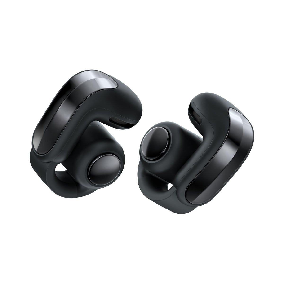 Bose Ultra Open Earbuds (2. Gen.) – Earbuds cu design deschis, cu clip, fără fir, Bluetooth, sunet la 360 de grade, încărcare fără fir, până la 28 de ore de redare, ideale pentru călătorii, școală și birou, negru - 897806-0010