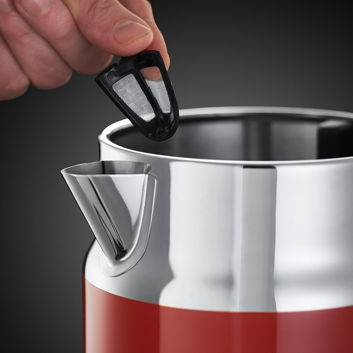Russell Hobbs Vintage Kettle, 1.7 l, 2400 Watt, Retro Teapot - 21670-70