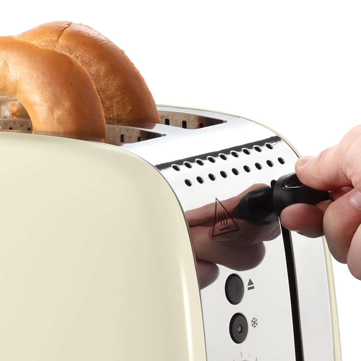 Russell Hobbs Toaster 2 Slices with Bun Warmer, 26551-56