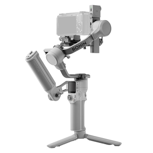 DJI RS 4 Mini Combo, Gimbal Stabilizer for Canon/Sony/Panasonic/Nikon/Fujifilm Camera, Auto Axis Locks, Intelligent Tracking, 2kg Load Capacity, Camera Gimbal, Briefcase Handle - P24M