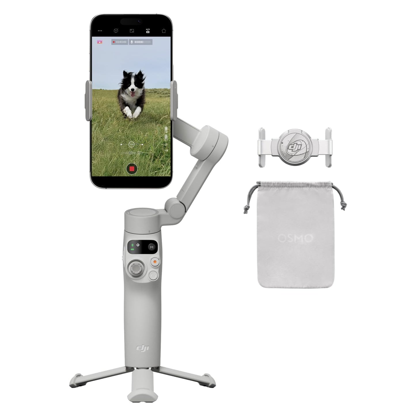 DJI Osmo Mobile 7 Gimbal Stabilizer for iPhone & Android, 3-Axis Gimbal - DS307