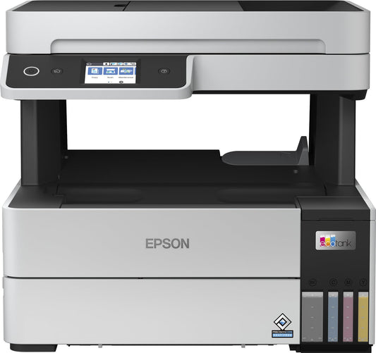 Epson EcoTank ET-5150 Ink Tank Printer | for small offices & businesses | WiFi & Ethernet | A4 | Print, Copy, Scan | Duplex Printing | 6.1 cm Touchscreen | 35 Pages Document Feeder