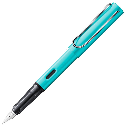 Lamy AL-star tourmaline fountain pen with polished steel nib in line width M - 1234721