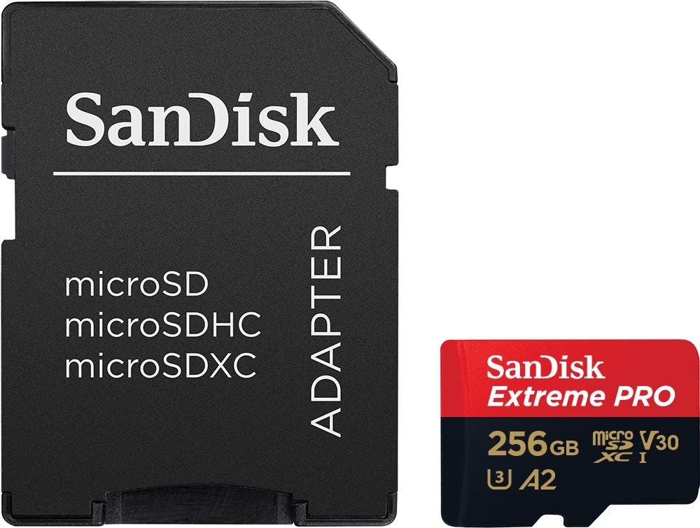 SanDisk Extreme PRO microSDXC 256GB (SDSQXCD-256G-GN6MA)