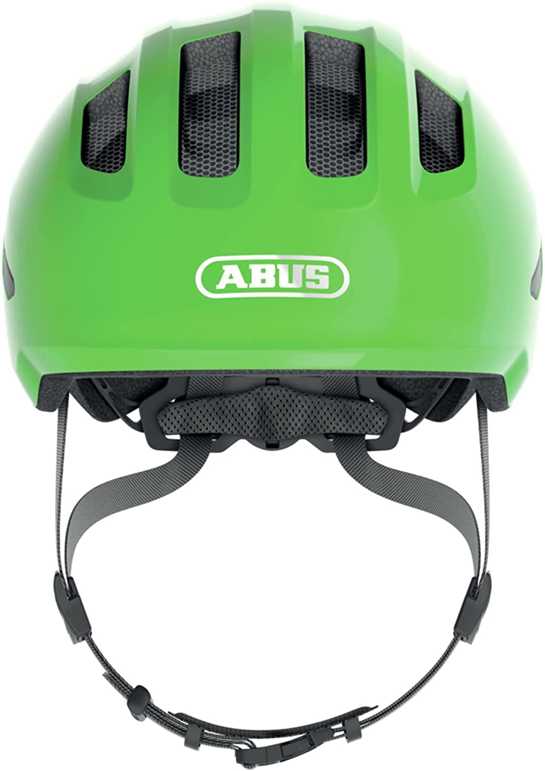 ABUS Unisex, Bicycle Helmet, Green (Shiny Green), S (45-50 cm) - 67279