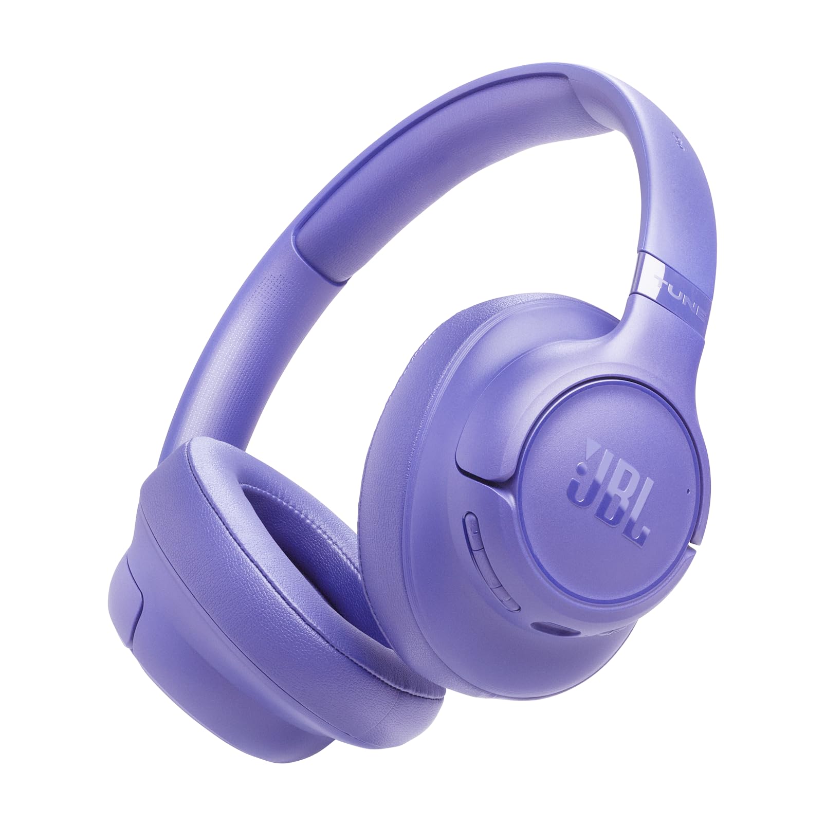 JBL Tune 730 BT Wireless Over-Ear Headphones with JBL Pure Bass Sound, Up to 76 hours of music playback, Bluetooth 6.0, lightweight, foldable design, Google Fast Pair, Microsoft Swift Pair, Lavender - JBLT730BTLAV