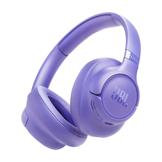 JBL Tune 730 BT Wireless Over-Ear Headphones with JBL Pure Bass Sound, Up to 76 hours of music playback, Bluetooth 6.0, lightweight, foldable design, Google Fast Pair, Microsoft Swift Pair, Lavender - JBLT730BTLAV