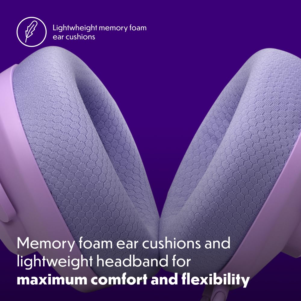 JBL Quantum 100M2 Wired Over-Ear Gaming Headset with JBL QuantumSOUND Signature, 3.5mm Jack, Multi-Platform Compatibility and Detachable Microphone with Mute Option, Purple - JBLQTUM100M2PUR