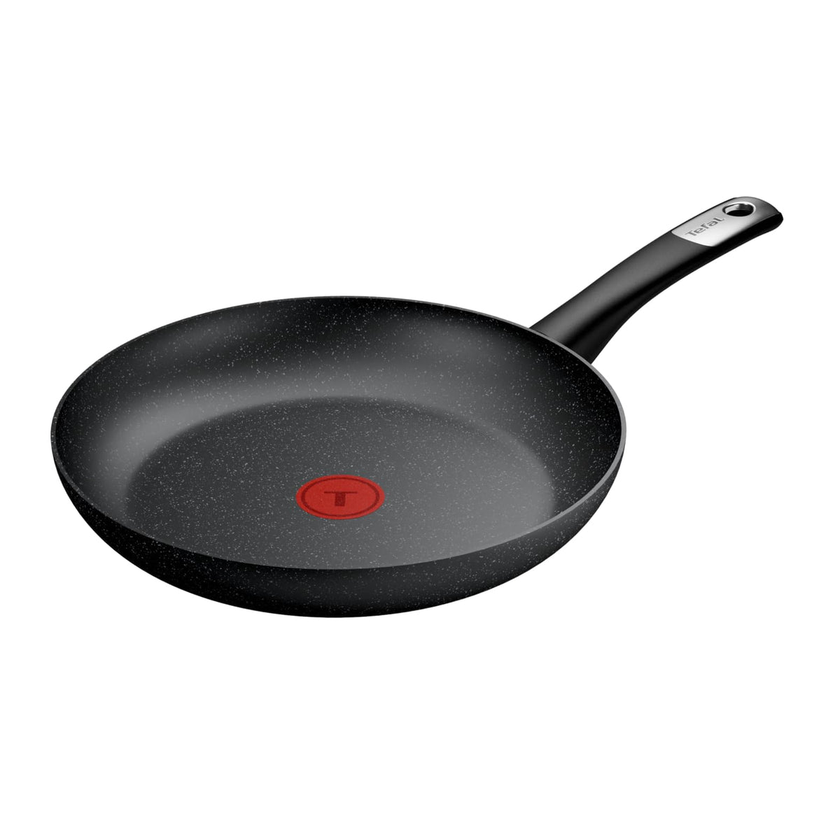 Tefal Explore Stone G7 tigaie 28 cm – tigaie antiaderentă, potrivită pentru inducție, cu Thermo-Signal, acoperire rezistentă la zgârieturi cu aspect de piatră, ideală pentru carne și legume - G01106 - G0110632