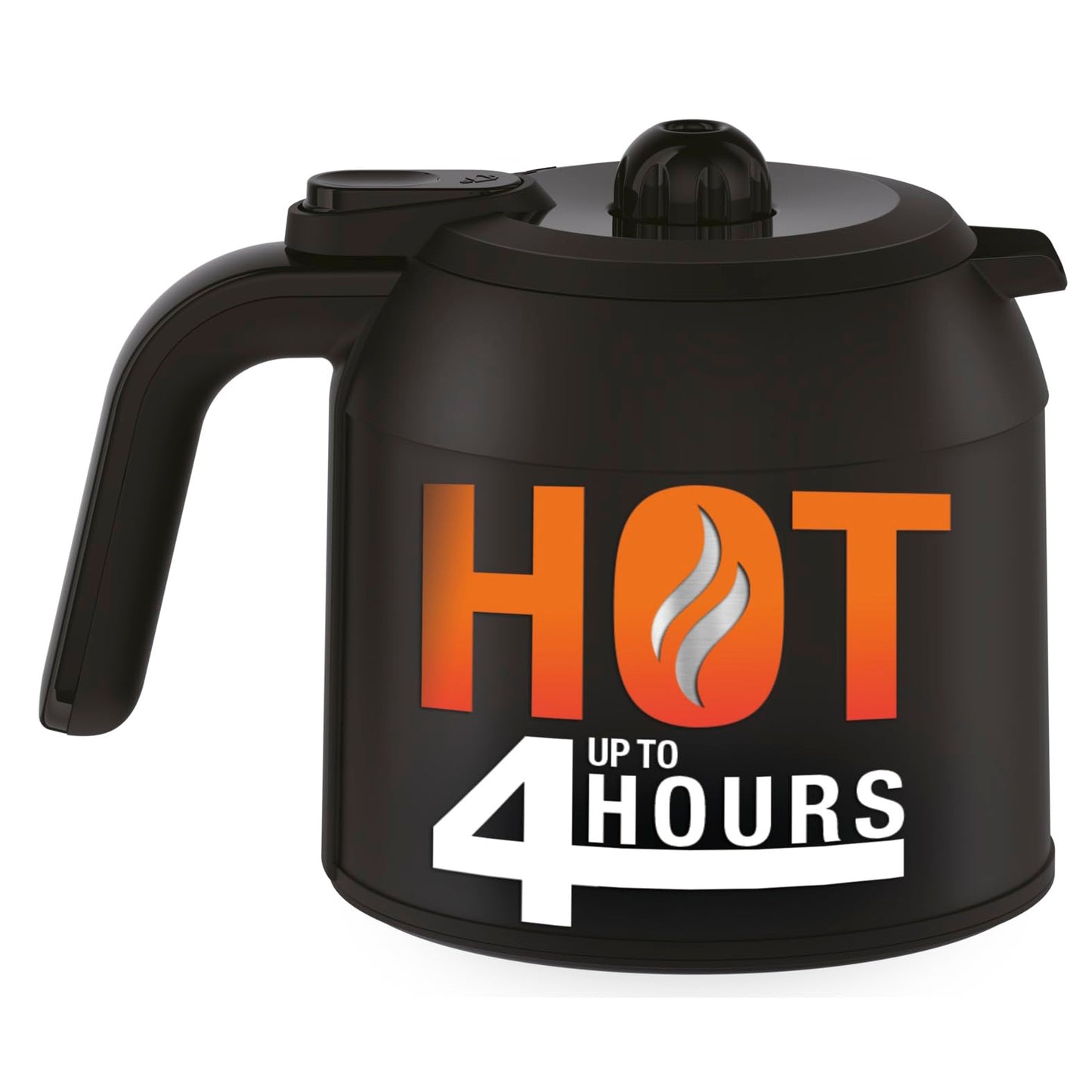 Krups Pro Aroma KM303810| Filter coffee machine 1 liter capacity | with thermos | 800 watts | for 10-15 cups of coffee | black