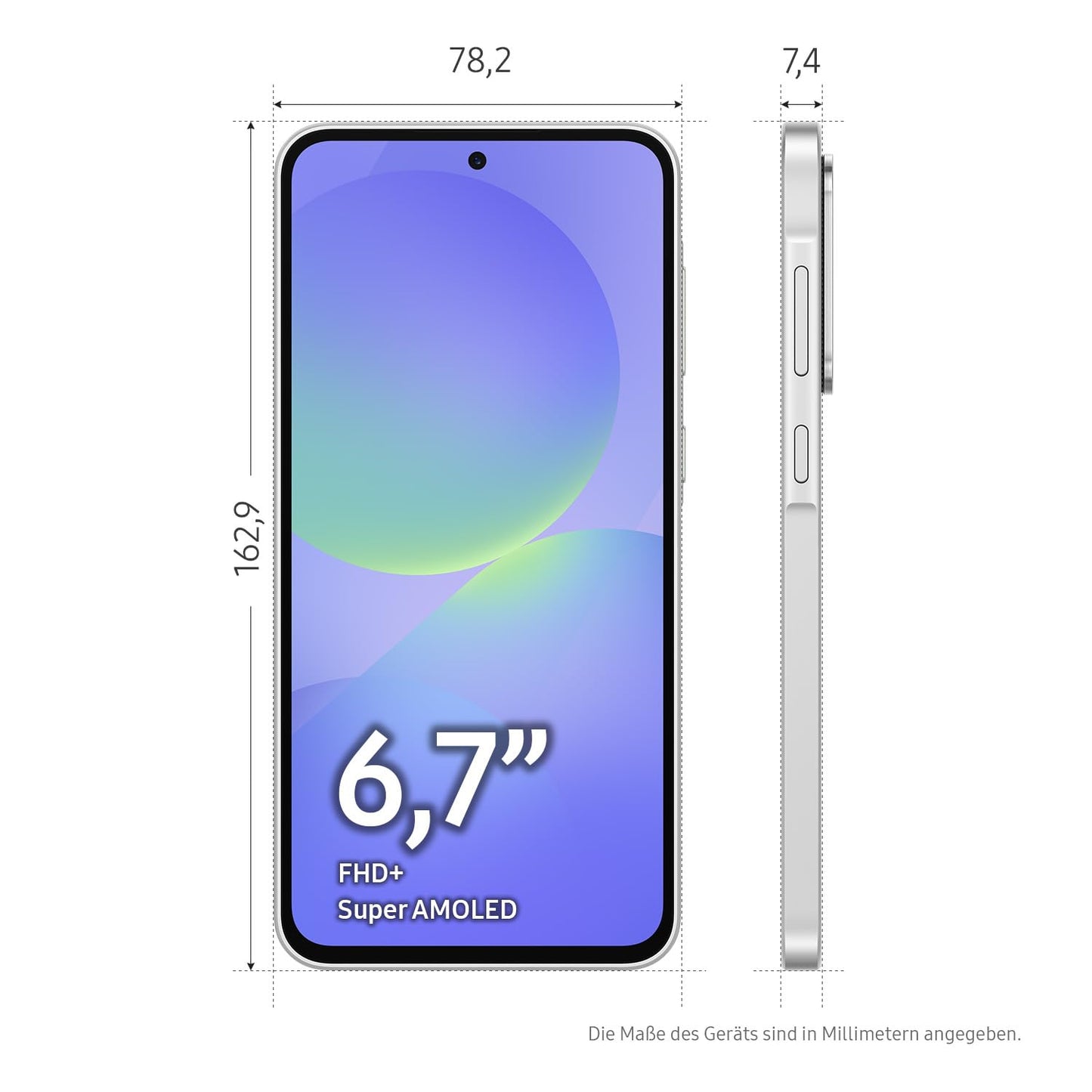Samsung Galaxy A36 5G AI Smartphone ohne Vertrag - F-MA366BZAGAMZ