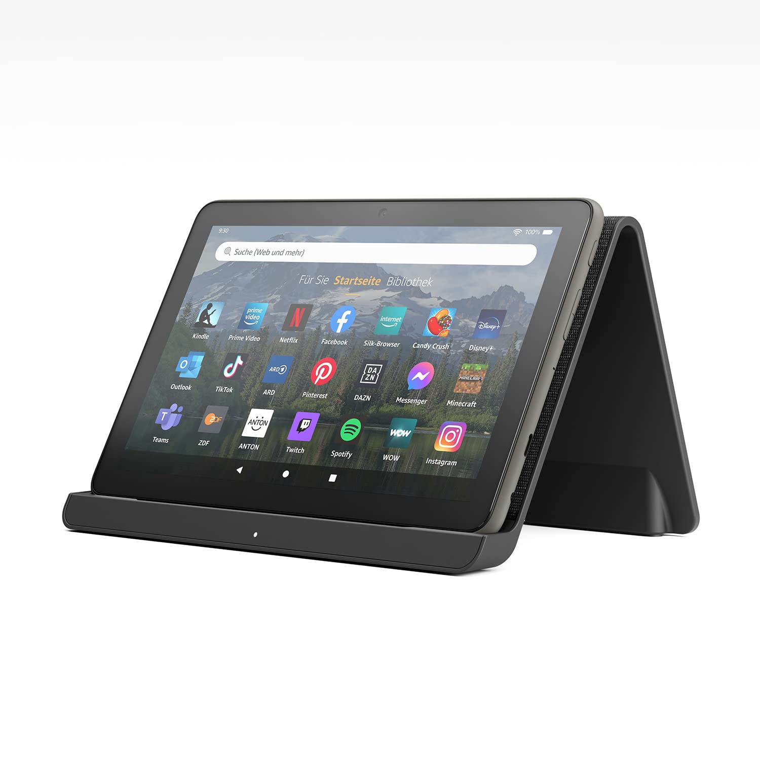 “Made for Amazon”: Wireless charging dock for Amazon Fire HD 8 Plus (versions 2022 and 2020) - RJ75-N090110