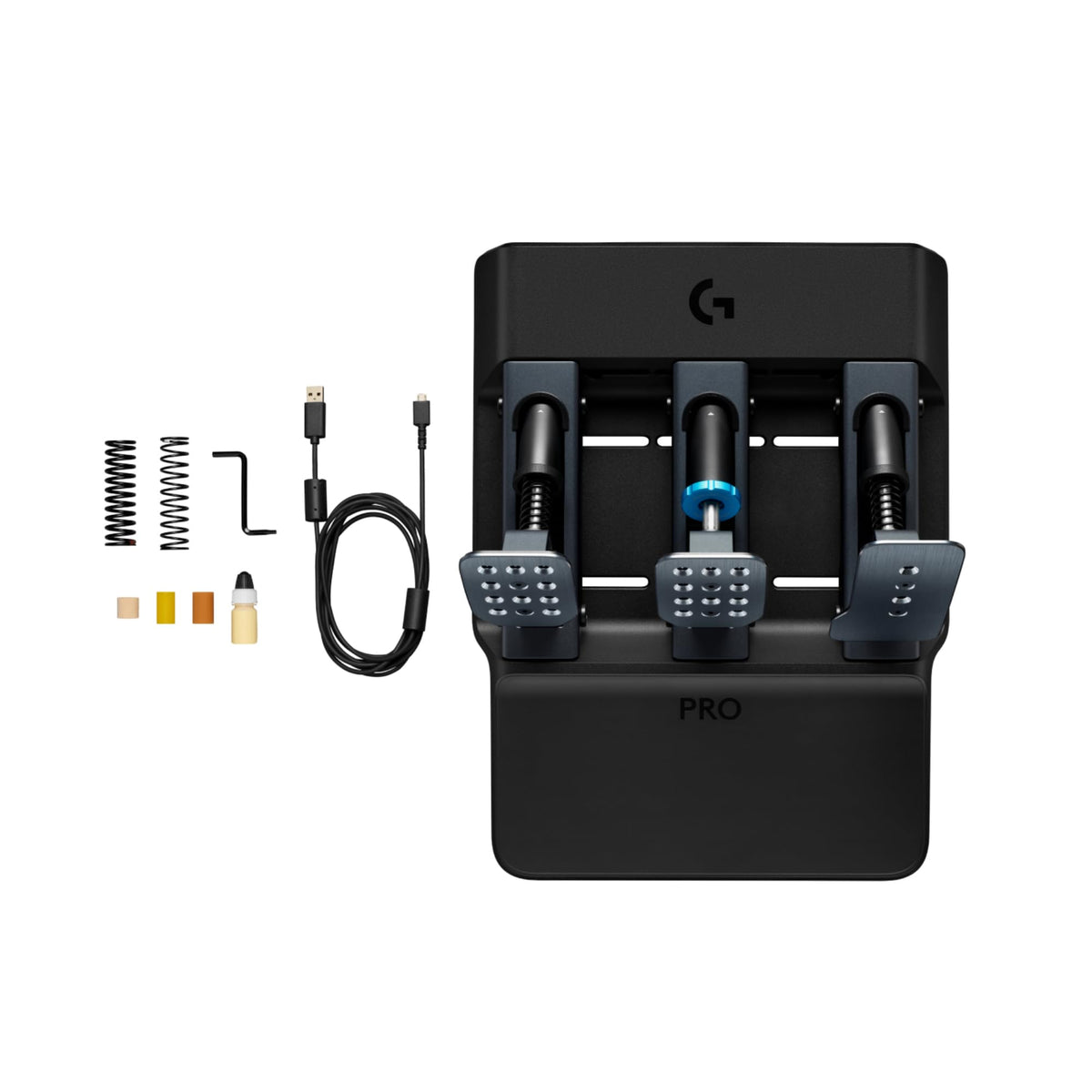 Logitech G PRO Racing Pedals – Pedals for Racing Simulations - 941-000187