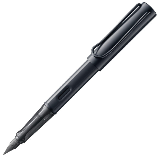 Lamy AL-star black fountain pen with polished steel nib in line width EF - 71